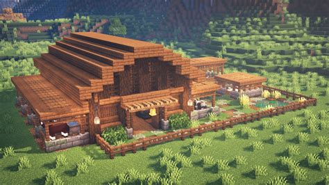 barn ideas for minecraft|barn designs minecraft step by.